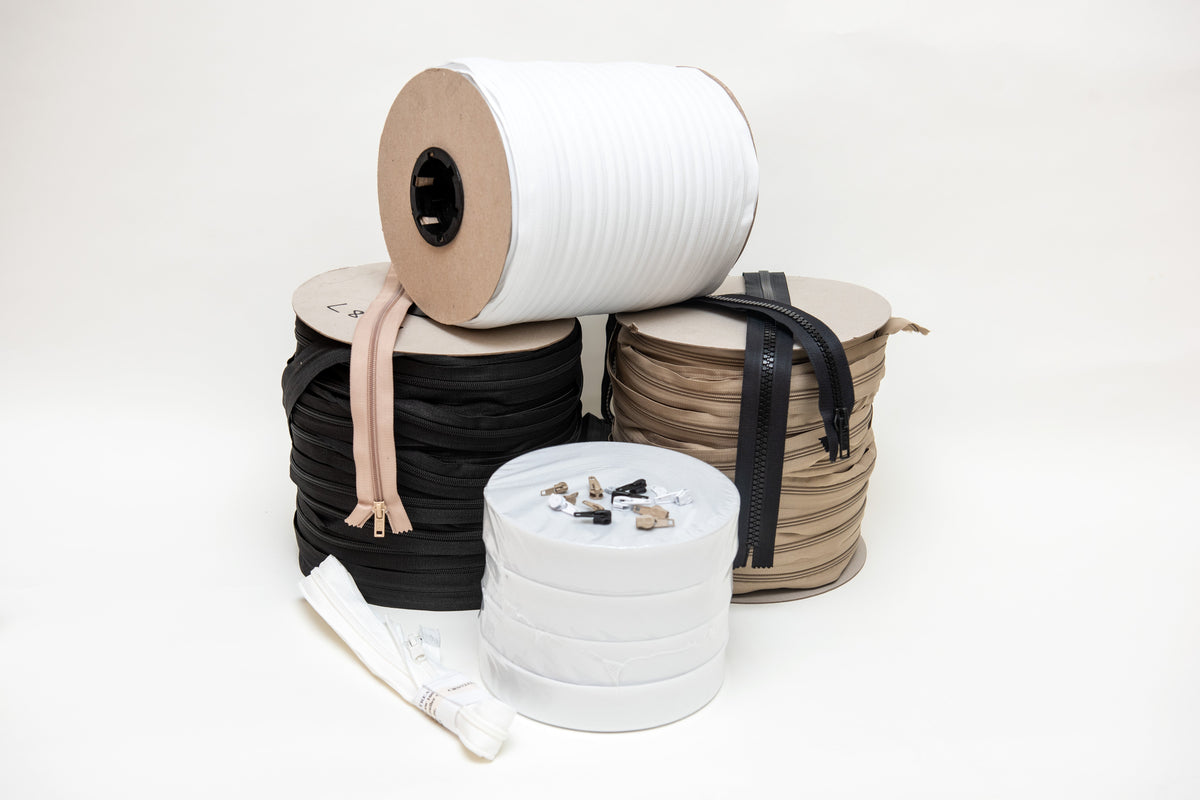 Zip, Velcro & Narrow Elastic
