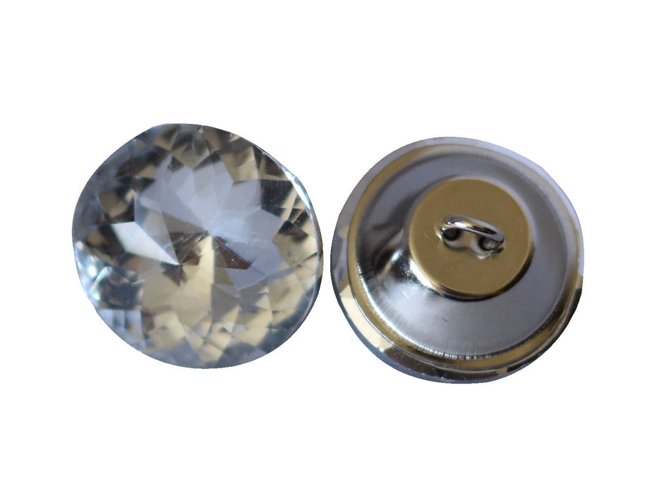 Diamante Wire Back Button