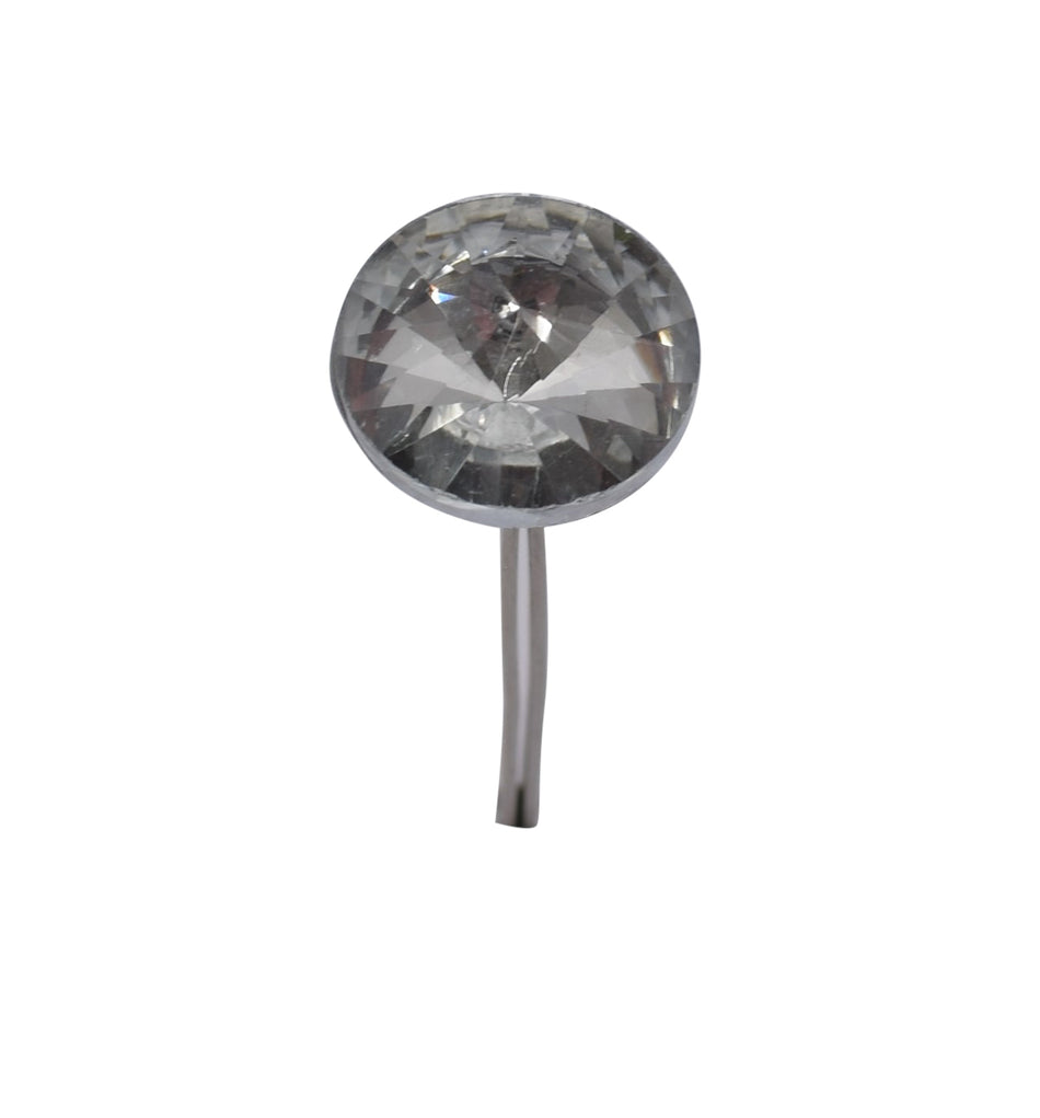 Diamante Prong Back Button