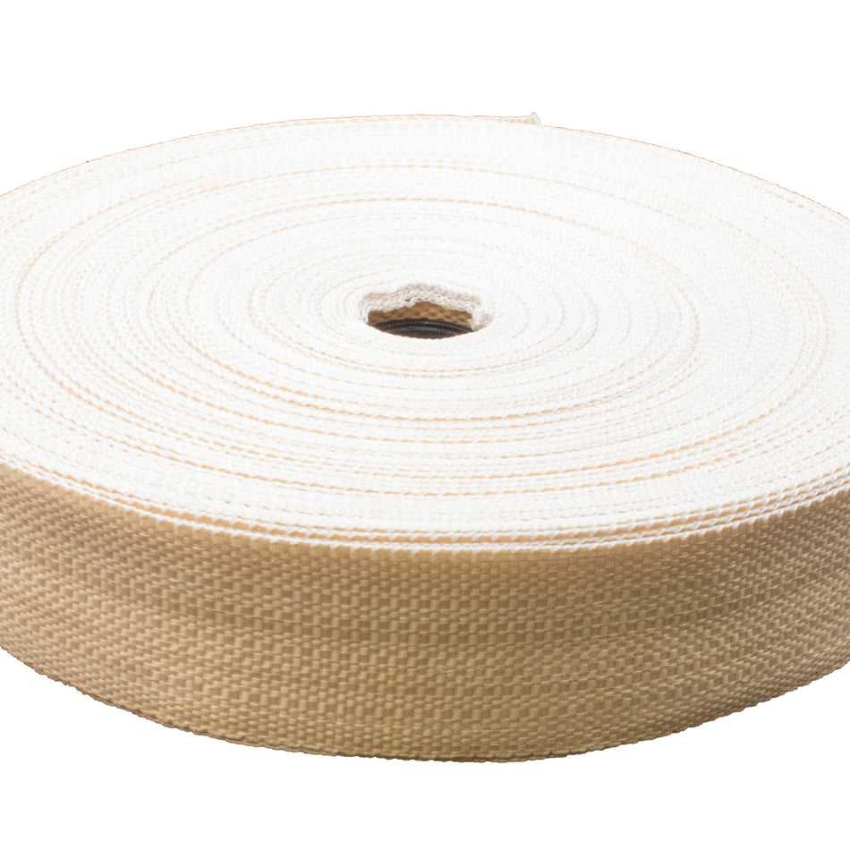 Beige Elastic Webbing