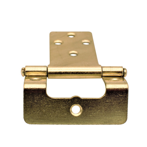 STEEL CRANKED HINGE 50MM BRASS