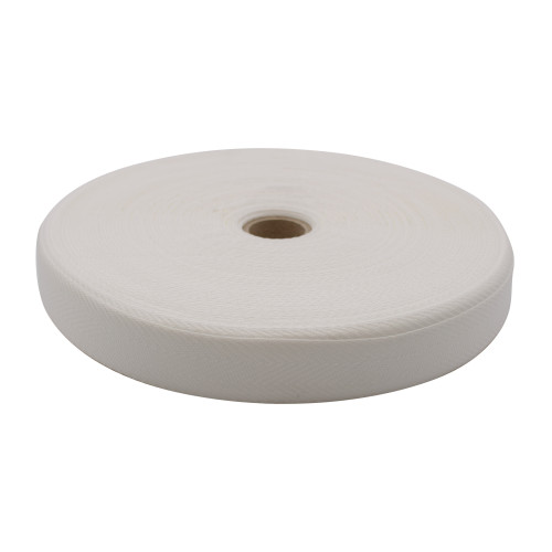 30mm FR YARN TAPE EDGE TYP 'F' WHITE C19