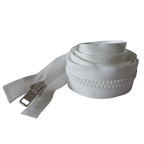 No:8 170cm CREAM MOULDED LINKING ZIP