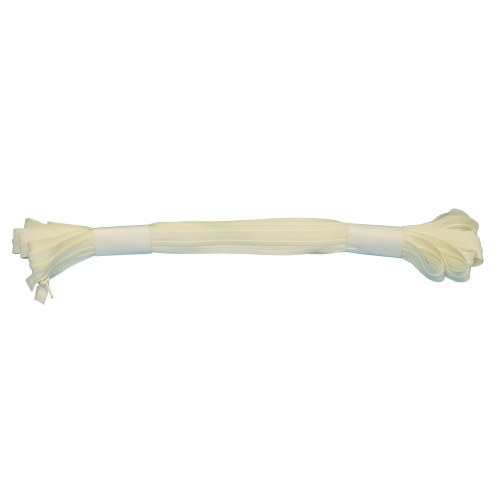 #No:6 565cm CREAM MOULDED O/E  ZIP