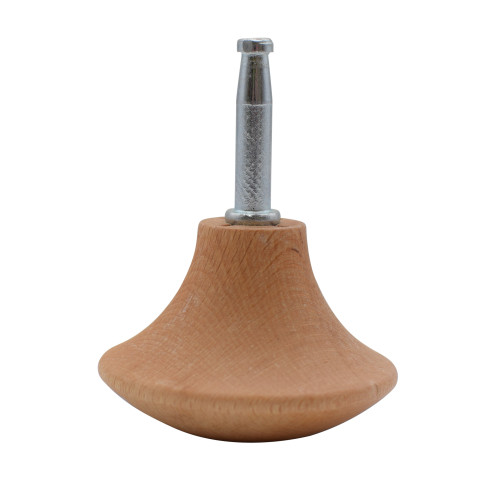 65mm x 45mm WOODEN MUSHROOM GLIDE STANDARD PIN - NATURAL