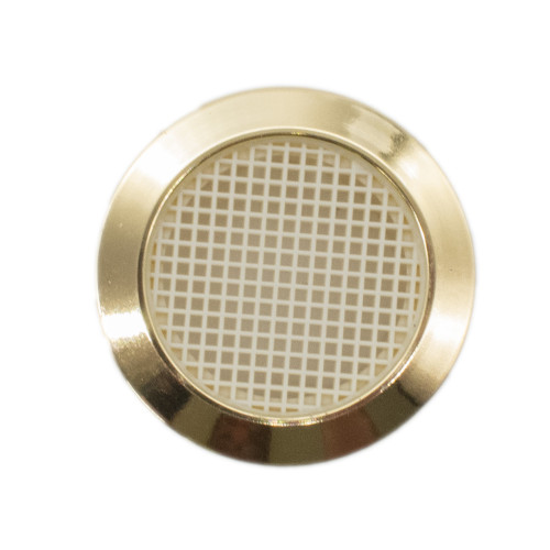 #STORAGE VENT 10mm CREAM-SHINY GOLD