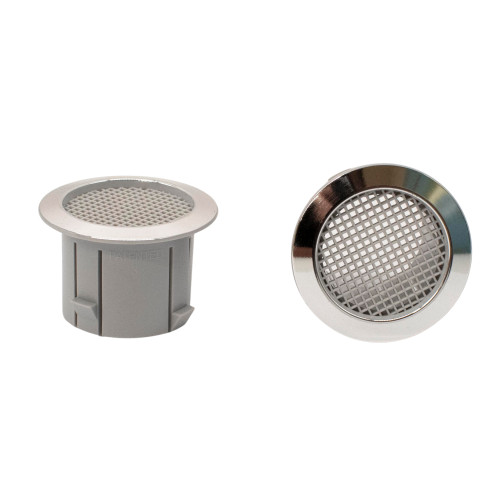 #STORAGE VENT 15mm/20mm GREY-SHINY SILVER - BAG of 200