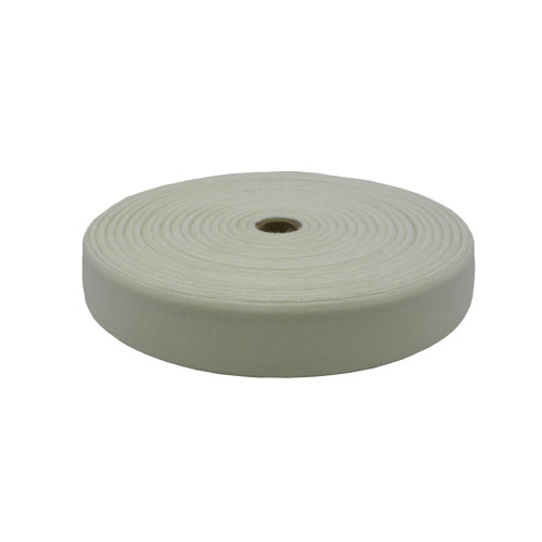 #40mm100% WOOL TAPE EDGE WHITE - PACK of 500M