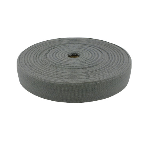 #40mm100% WOOL TAPE EDGE STEEL GREY - PACK of 500M