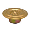 #VL40 VENT 24c GOLD PLTD/S.BRASS GRILL/ZP EYELET - BAG of 1000