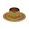 #VL40 VENT 24c GOLD PLTD/S.BRASS GRILL/ZP EYELET - BAG of 1000