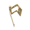 #STEEL CRANKED HINGE 50mm BRASS - BOX of 500