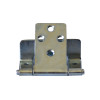 #STEEL CRANKED HINGE 50mm WHITE ZINC - BOX of 500