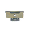 #STEEL CRANKED HINGE 50mm WHITE ZINC - BOX of 500