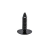 30mm BLACK NYLON GRIPPER PANEL FASTENER - BAG of 1000