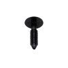 38mm BLACK NYLON GRIPPER PANEL FASTENER - BAG of 1000