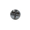 M6 x 35mm MUSH HEAD ZINC PLAT BOLT - BOX of 2500