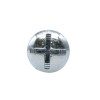 M8 x 50mm MUSH HEAD ZINC PLAT BOLT - BOX of 1000