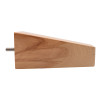 #190mm x 90/50mm NATURAL SQUARE LEG (M8) - BOX of 100