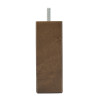 #125mm x 47mm/47mm FSC WALNUT LEG (M8) - BOX of 100