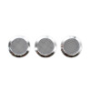 #STORAGE VENT 10mm GREY-SHINY SILVER - BAG of 250