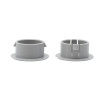 #STORAGE VENT 10mm GREY-SHINY SILVER - BAG of 250