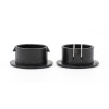 #STORAGE VENT 10mm BLACK-WOOD EFFECT - BAG of 250