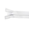 No:5 163cm WHITE SPIRAL CLOSED END ZIP/AUTOLOCK SLIDER - BOX of 250