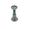 M6 x 30mm MUSH HEAD ZINC PLAT BOLT - BOX of 1000